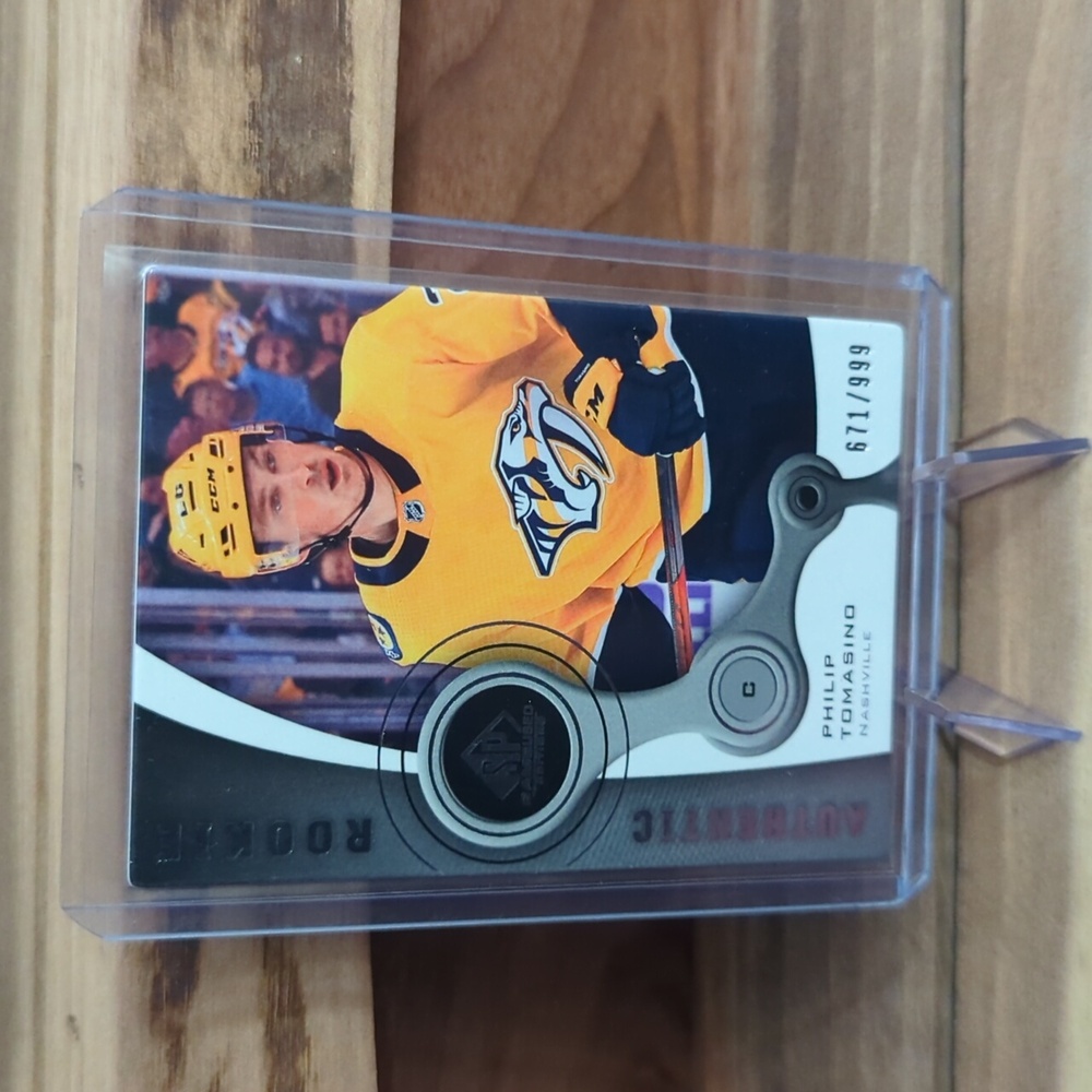 2021-22 SP Game Used Hockey Philip Tomasino Predators RC Rookie 671/999 #R-64